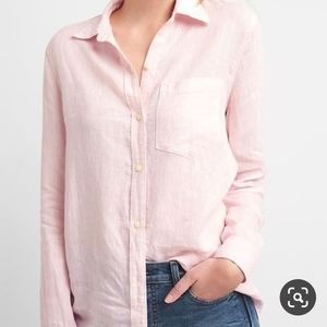 NWT Linen button down shirt